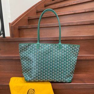 NWT Goyard Artois MM Green